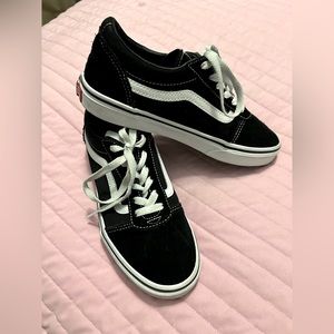 Girls Vans Sneakers, Size 5